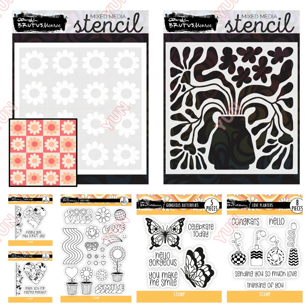 2025 New Cuts Dies Embossing Mold Urban Jungle Daisy Chain Sunset Puppy Heart Butterflies Stamps Stencil DIY Scrapbooking Card
2025 New Cuts Dies Embossing Mold Urban Jungle Daisy Chain Sunset Puppy Heart Butterflies Stamps Stencil DIY Scrapbooking Card