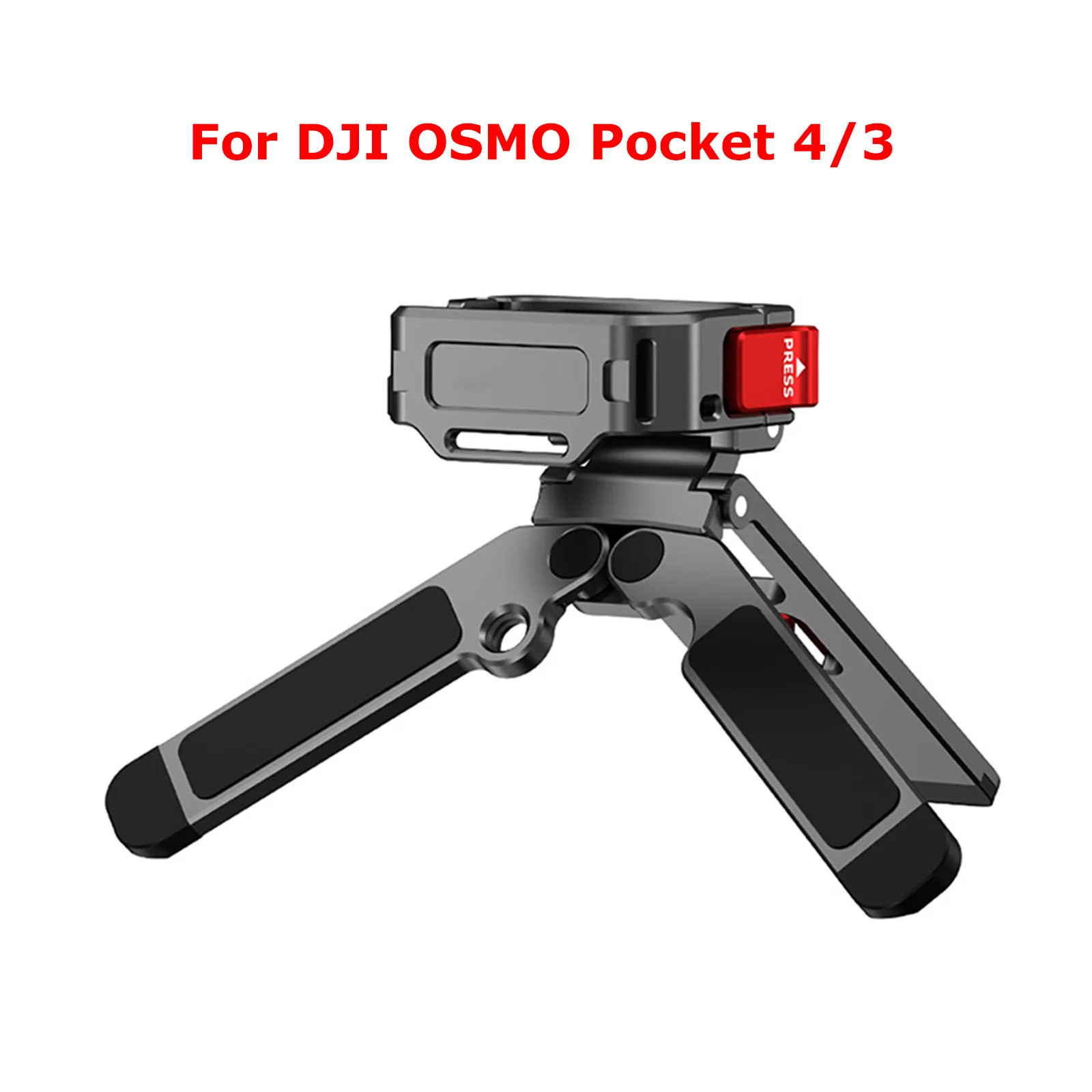 Metal Mantis Frame Tripod for DJI Osmo Pocket 4/3 Magnetic Mount 201 Degree Adjustment 1/4" Screw & Cold Shoe
Metal Mantis Frame Tripod for DJI Osmo Pocket 4/3 Magnetic Mount 201 Degree Adjustment 1/4" Screw & Cold Shoe