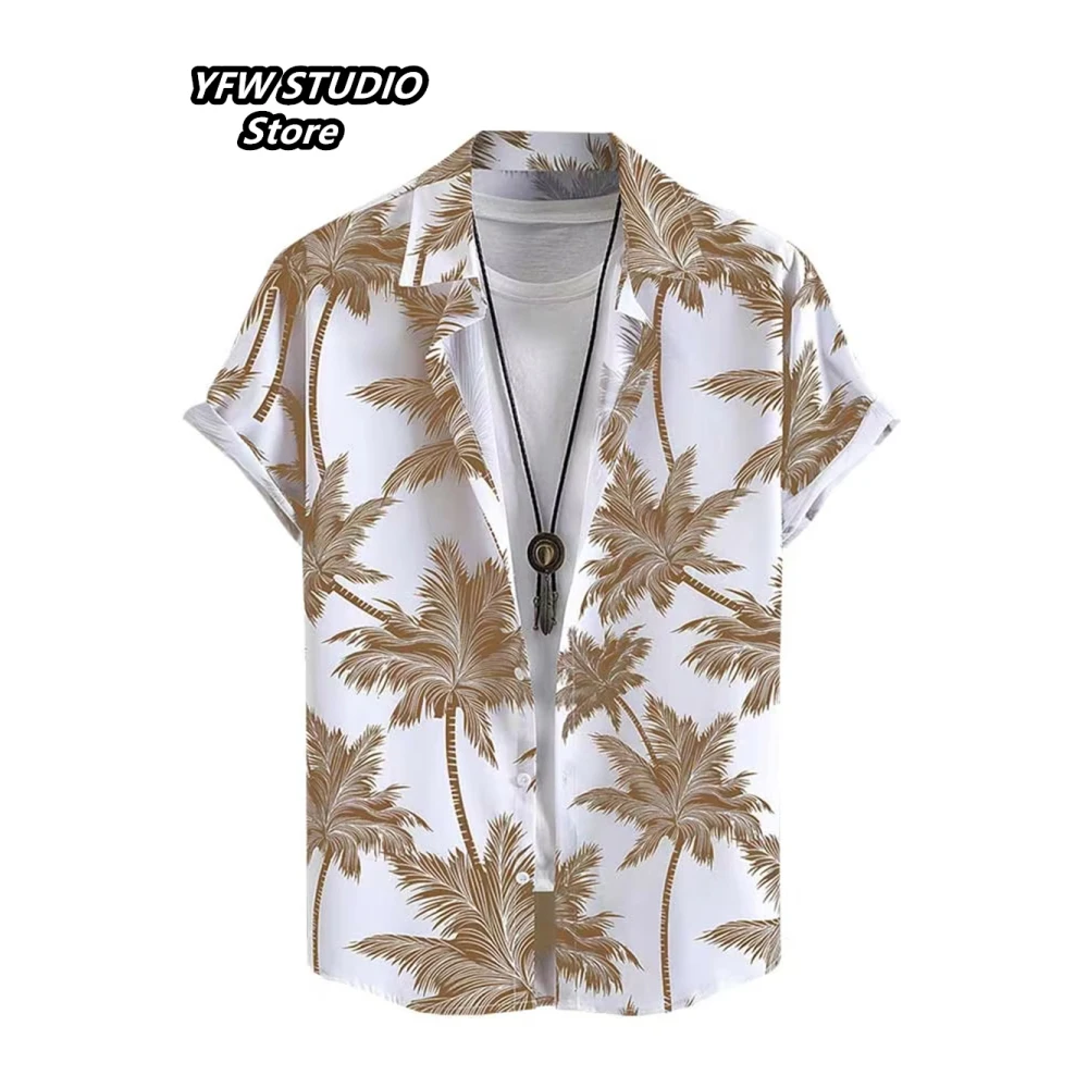 Hawaiian 3D Print Coconut Tree Men's Summer Beach Shirts Casual Street Outdoor Hip Hop Mens Clothes 2025 Harajuku Blouse Tops
Hawaiian 3D Print Coconut Tree Men's Summer Beach Shirts Casual Street Outdoor Hip Hop Mens Clothes 2025 Harajuku Blouse Tops