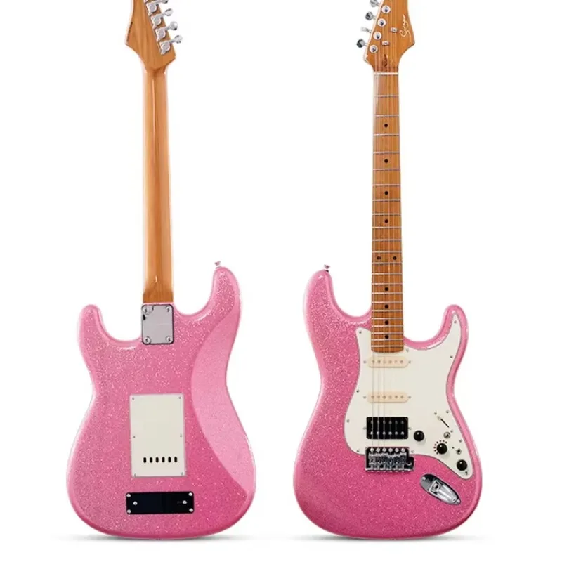 Горячая распродажа: электрогитара ST с 22 ладами с закругленными концами, полноразмерная, интеллектуальная
Горячая распродажа: электрогитара ST с 22 ладами с закругленными концами, полноразмерная, интеллектуальная