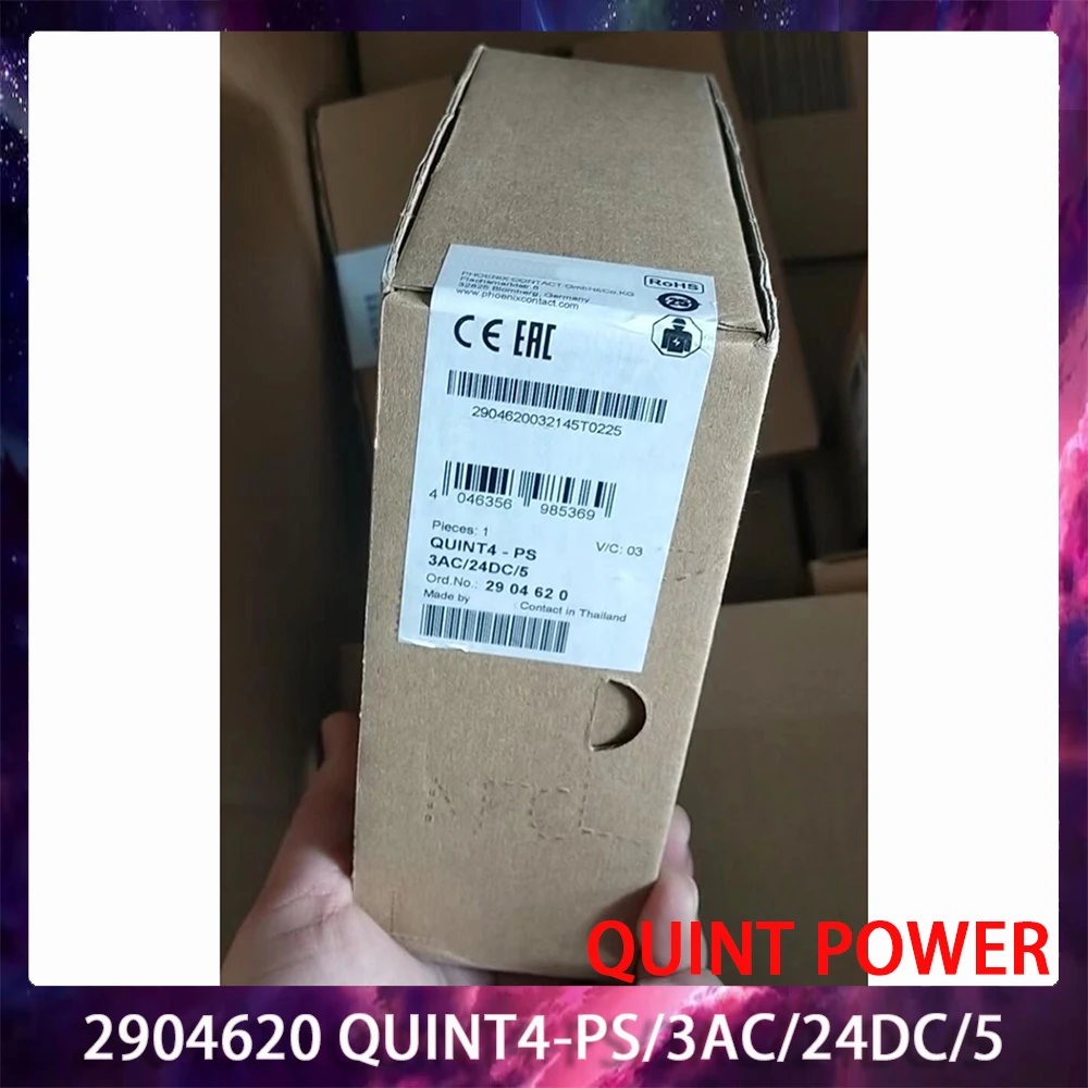 2904620 QUINT4-PS/3AC/24DC/5 quint POWER для выхода источника питания Phoenix 24VDC/5A
2904620 QUINT4-PS/3AC/24DC/5 quint POWER для выхода источника питания Phoenix 24VDC/5A
