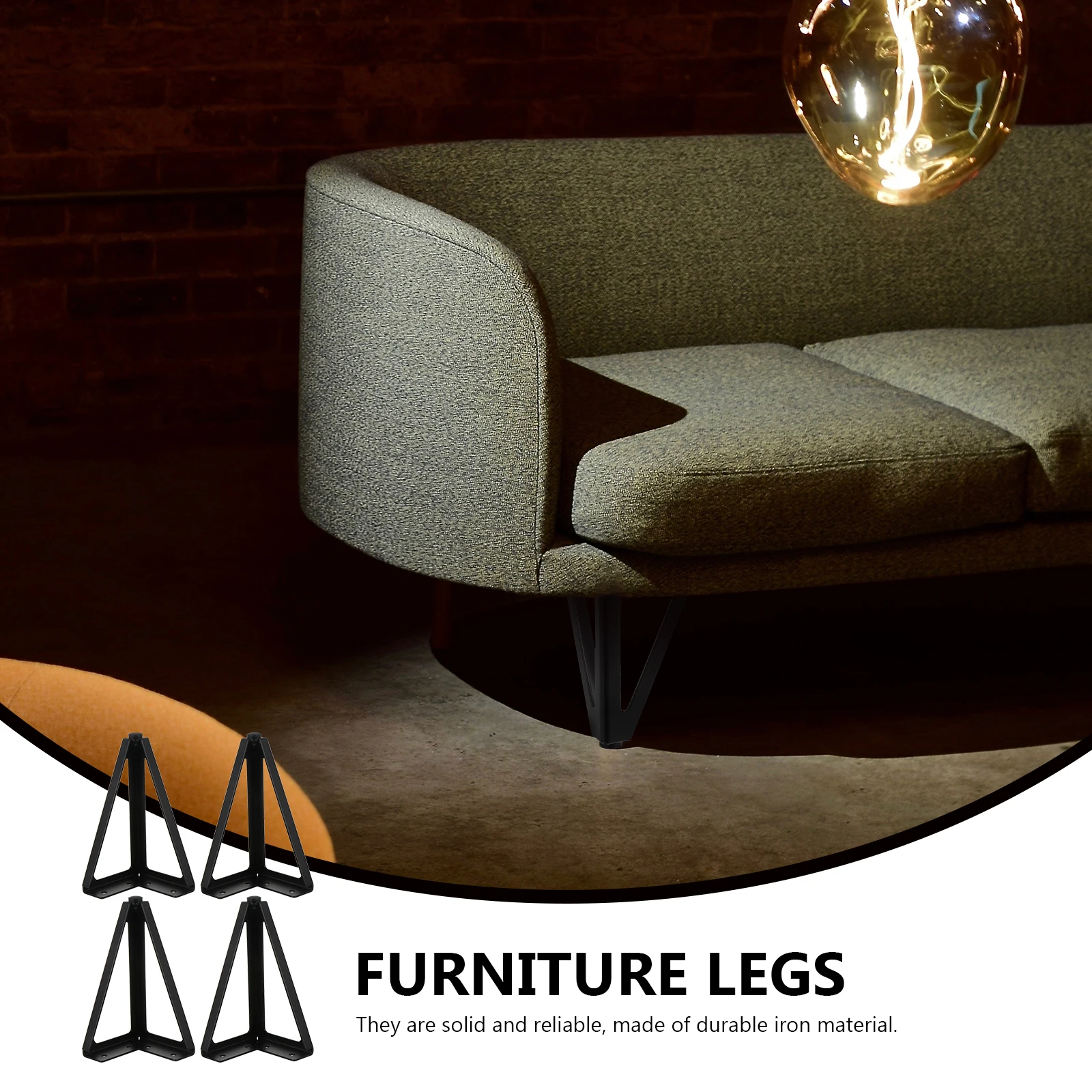 4 Pcs Cabinet Legs Iron Heavy Duty Adjustable Furniture Support Feet for Sofa Bed Tea Table Bathroom Cabinet Sturdy Thick
4 Pcs Cabinet Legs Iron Heavy Duty Adjustable Furniture Support Feet for Sofa Bed Tea Table Bathroom Cabinet Sturdy Thick