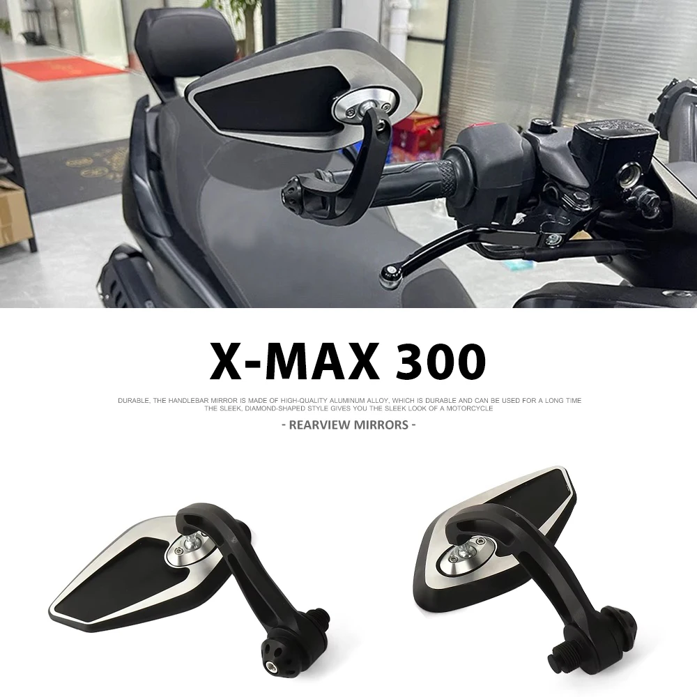 Motorcycle Black Silver Handle Bar End Mirror X-MAX300 Side Mirrors Rearview Mirrors For Yamaha X-MAX 300 XMAX300 XMAX 300
Motorcycle Black Silver Handle Bar End Mirror X-MAX300 Side Mirrors Rearview Mirrors For Yamaha X-MAX 300 XMAX300 XMAX 300