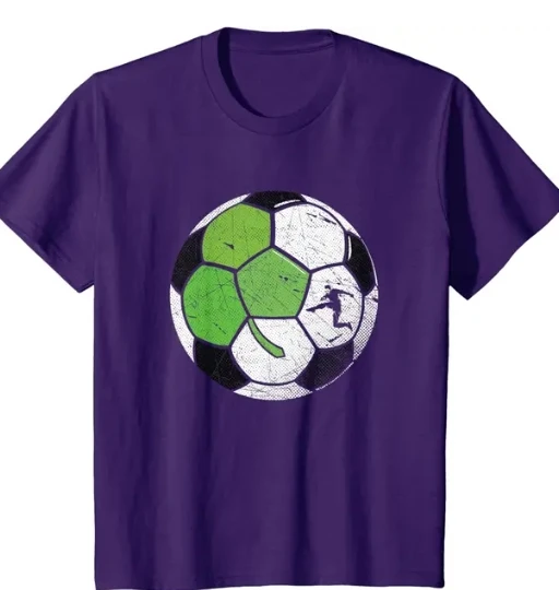 Boys Football Clover Ball Men's Sports Enthusiast Pattern T-shirt Daily Four Seasons T-shirt Men's Clothing Top
Boys Football Clover Ball Men's Sports Enthusiast Pattern T-shirt Daily Four Seasons T-shirt Men's Clothing Top