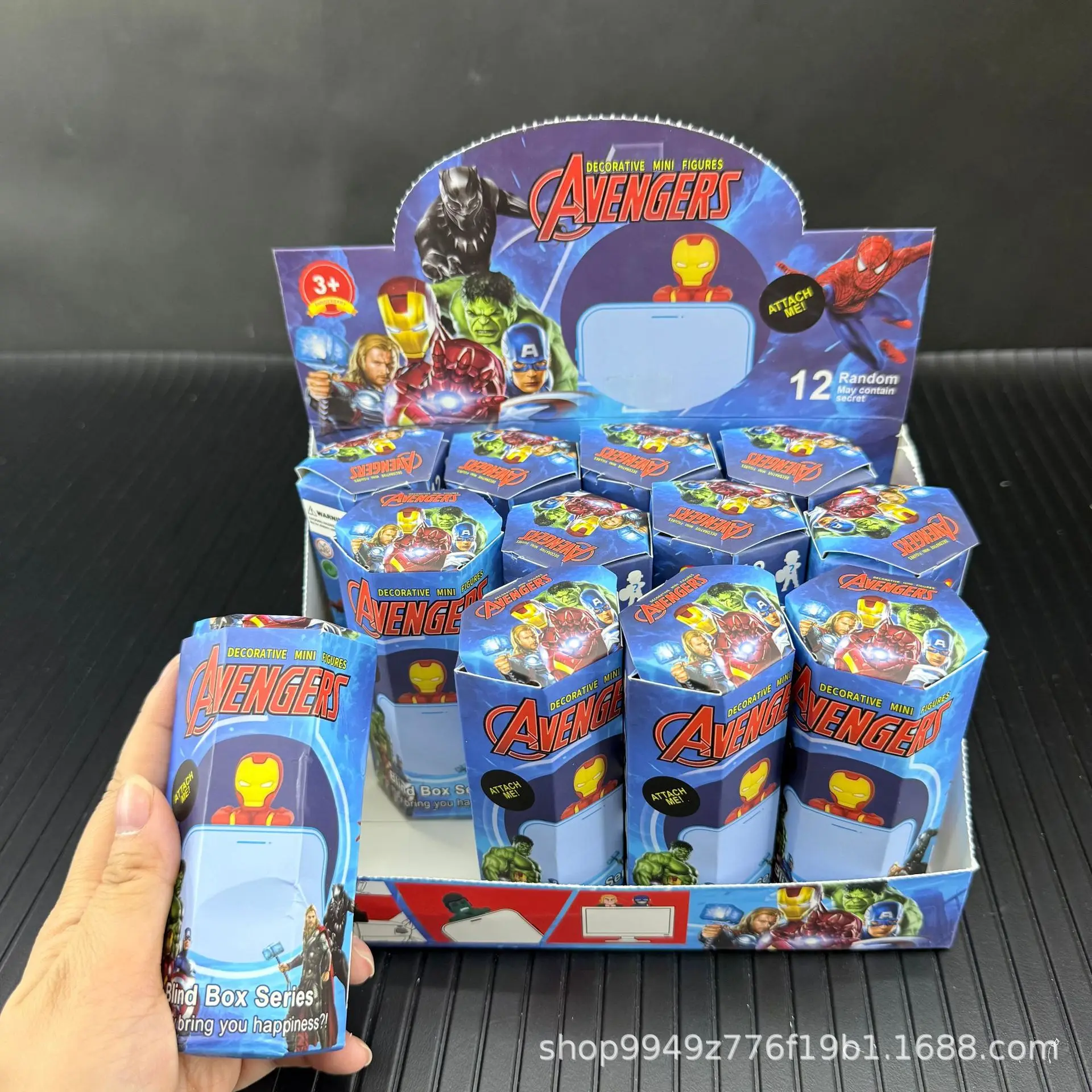 The Avengers Blind Box Collection Style Mini Anime Figure Dolls Fans Kid Toys Gift Iron Man Figures Computer Screen Decoration
The Avengers Blind Box Collection Style Mini Anime Figure Dolls Fans Kid Toys Gift Iron Man Figures Computer Screen Decoration