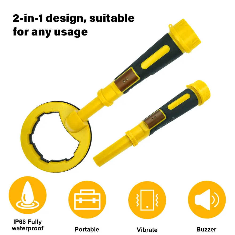 2 IN 1 Underwater Metal Detector Pulse Pinpointer Induction Diving Treasure Hand Held Metal Finder Waterproof Metal Detector
2 IN 1 Underwater Metal Detector Pulse Pinpointer Induction Diving Treasure Hand Held Metal Finder Waterproof Metal Detector