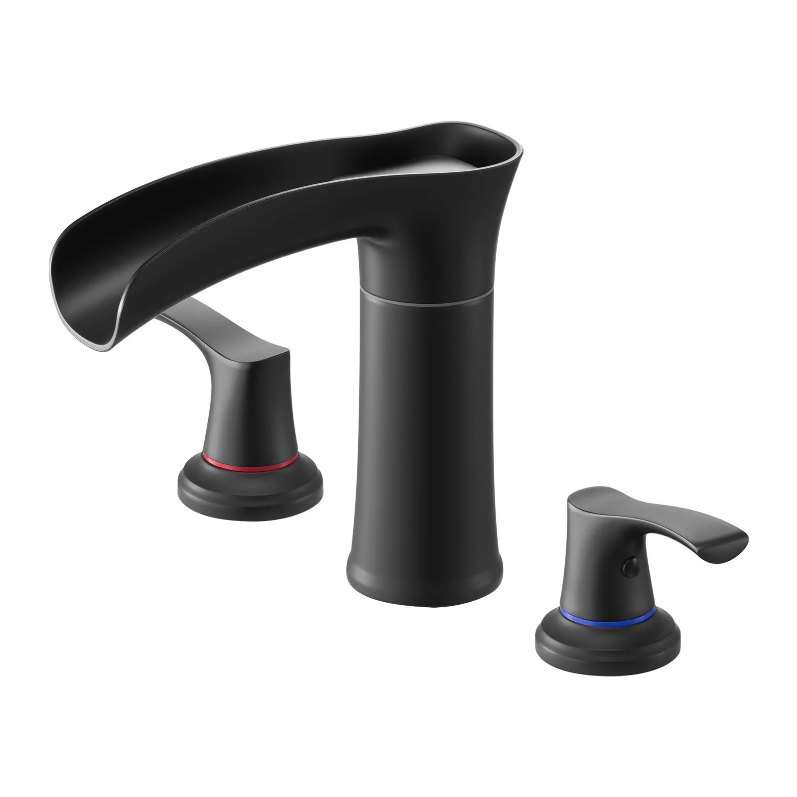 Roman Tub Faucet, 3 Hole Waterfall Bathtub Faucet, Zinc Alloy Bath Tubs Faucets Set With 2 Handles, Deck Mount Bath Tub Faucets
Roman Tub Faucet, 3 Hole Waterfall Bathtub Faucet, Zinc Alloy Bath Tubs Faucets Set With 2 Handles, Deck Mount Bath Tub Faucets