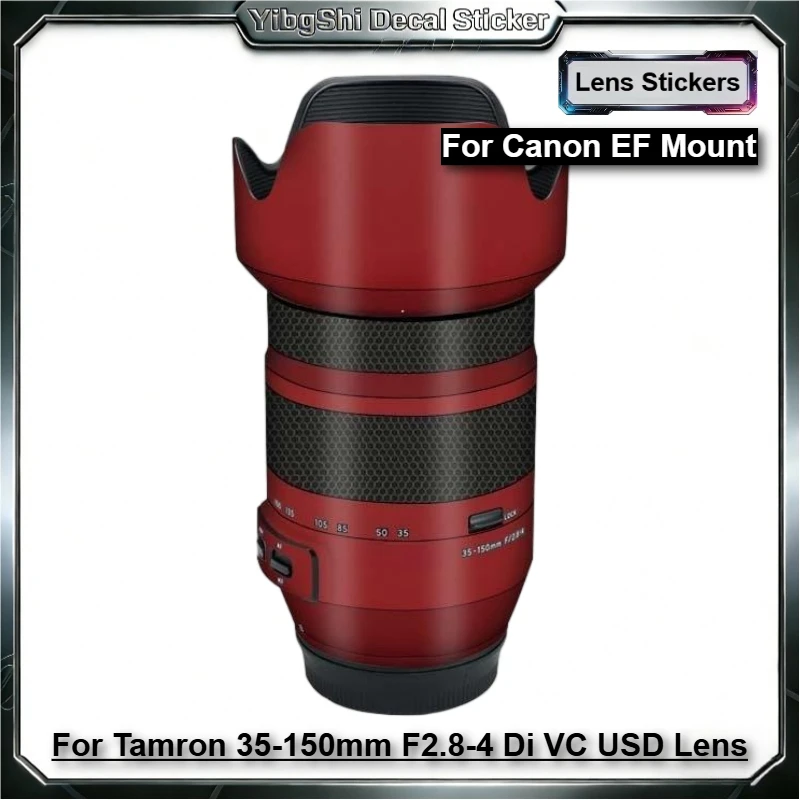 Защитная наклейка-пленка для объектива Tamron 35-150mm F2.8-4 Di VC USD для Canon EF Mount, защита корпуса от царапин
Защитная наклейка-пленка для объектива Tamron 35-150mm F2.8-4 Di VC USD для Canon EF Mount, защита корпуса от царапин