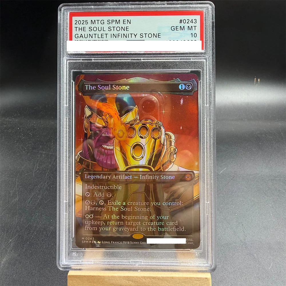 DIY TCG Rating Card 2025 MTG SPM EN THE SOUL STONE M 0243 Collection Card Copy 10Points Rating Card Gift Toy
DIY TCG Rating Card 2025 MTG SPM EN THE SOUL STONE M 0243 Collection Card Copy 10Points Rating Card Gift Toy