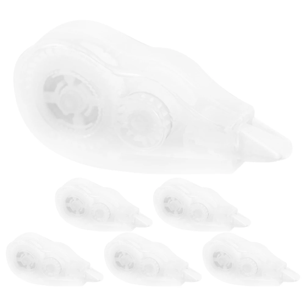 6pcs White Correction Tape For Instant Eraser School Office Supplies Portable Mini Dispenser For Students
6pcs White Correction Tape For Instant Eraser School Office Supplies Portable Mini Dispenser For Students