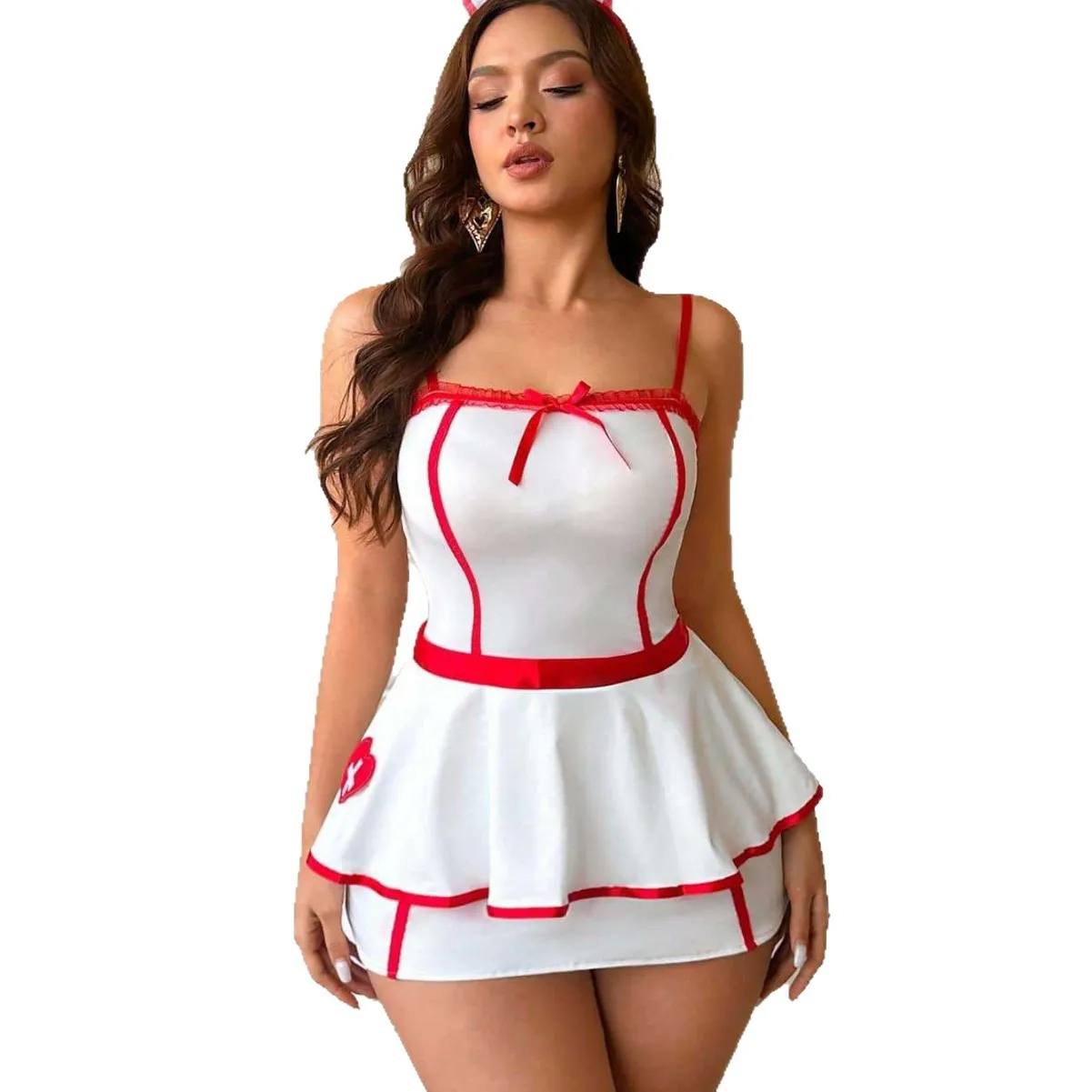 Erotic Lingerie Nurse Uniform Sexy Seduction Suit Party-appropriate ClothingLadies' Role-playing Costumes Nurse Dress
Erotic Lingerie Nurse Uniform Sexy Seduction Suit Party-appropriate ClothingLadies' Role-playing Costumes Nurse Dress
