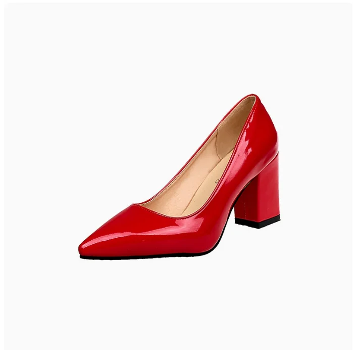 New Autumn Summer High-heeled Shoes Women Pointed Shallow Mouth Shoes Women's Thick-heeled Fashion Shoes work shoes Large size
New Autumn Summer High-heeled Shoes Women Pointed Shallow Mouth Shoes Women's Thick-heeled Fashion Shoes work shoes Large size