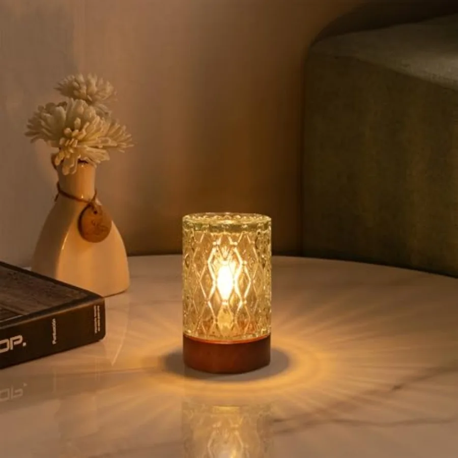 Mini Cordless Battery Night Light, Sleep Nightlights with Timer, Battery Operated Lamp Vintage Lamp for Bedroom, Room, Bookshel
Mini Cordless Battery Night Light, Sleep Nightlights with Timer, Battery Operated Lamp Vintage Lamp for Bedroom, Room, Bookshel