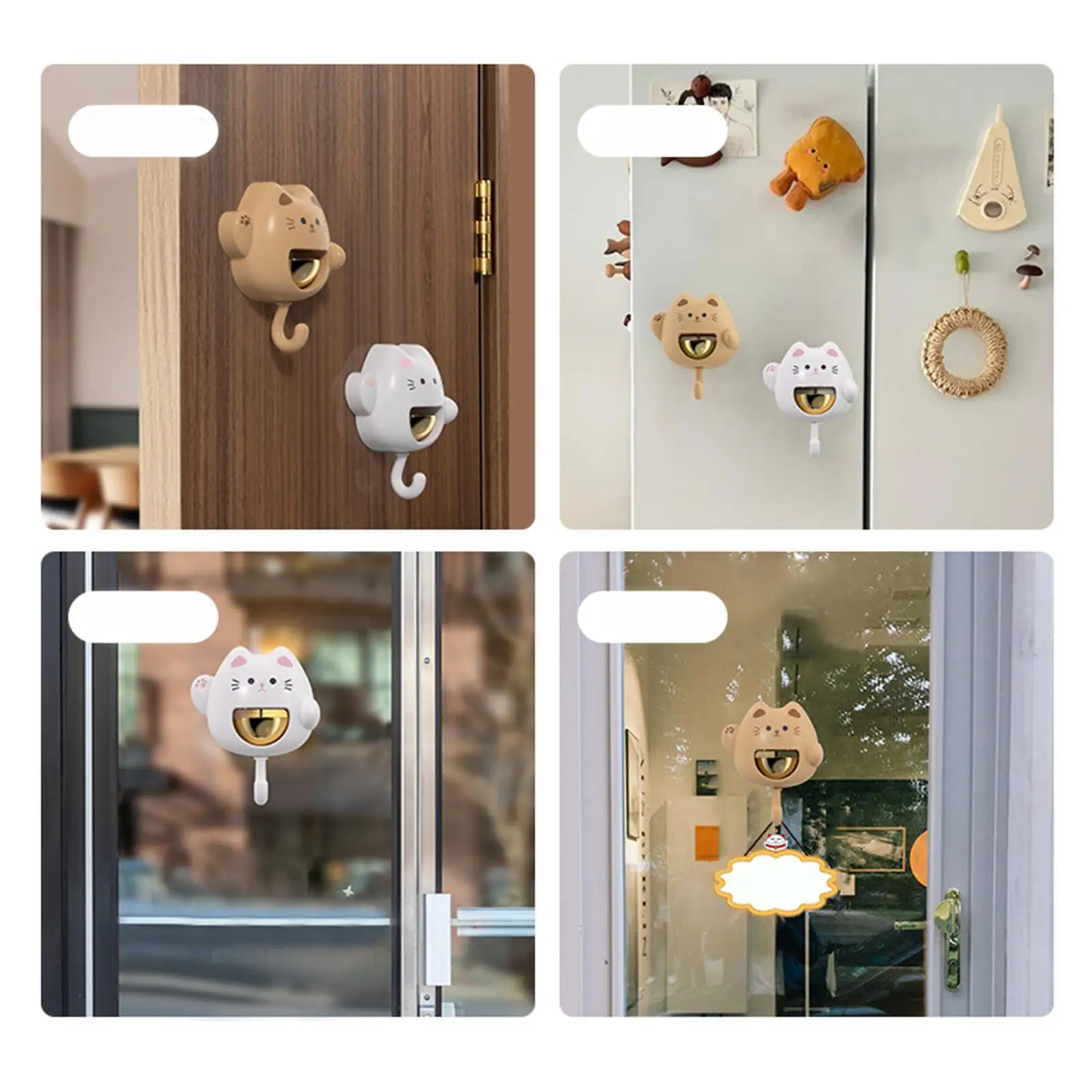 Shopkeepers Bell Doorbell Dopamine Decor Cartoon Unique with Brass Bell Loud Sound Cat Door Chime for Cafe Shop Office Home
Shopkeepers Bell Doorbell Dopamine Decor Cartoon Unique with Brass Bell Loud Sound Cat Door Chime for Cafe Shop Office Home