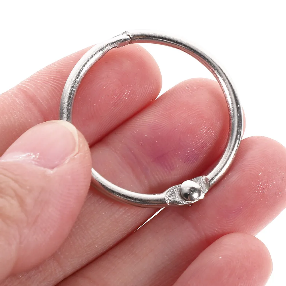 20Pcs Hollow Nail Binder Rings Metal Book Rings for Loose Leaf Notebooks DIY Journals Scrapbooks Keychains Clasps Ring Clips
20Pcs Hollow Nail Binder Rings Metal Book Rings for Loose Leaf Notebooks DIY Journals Scrapbooks Keychains Clasps Ring Clips