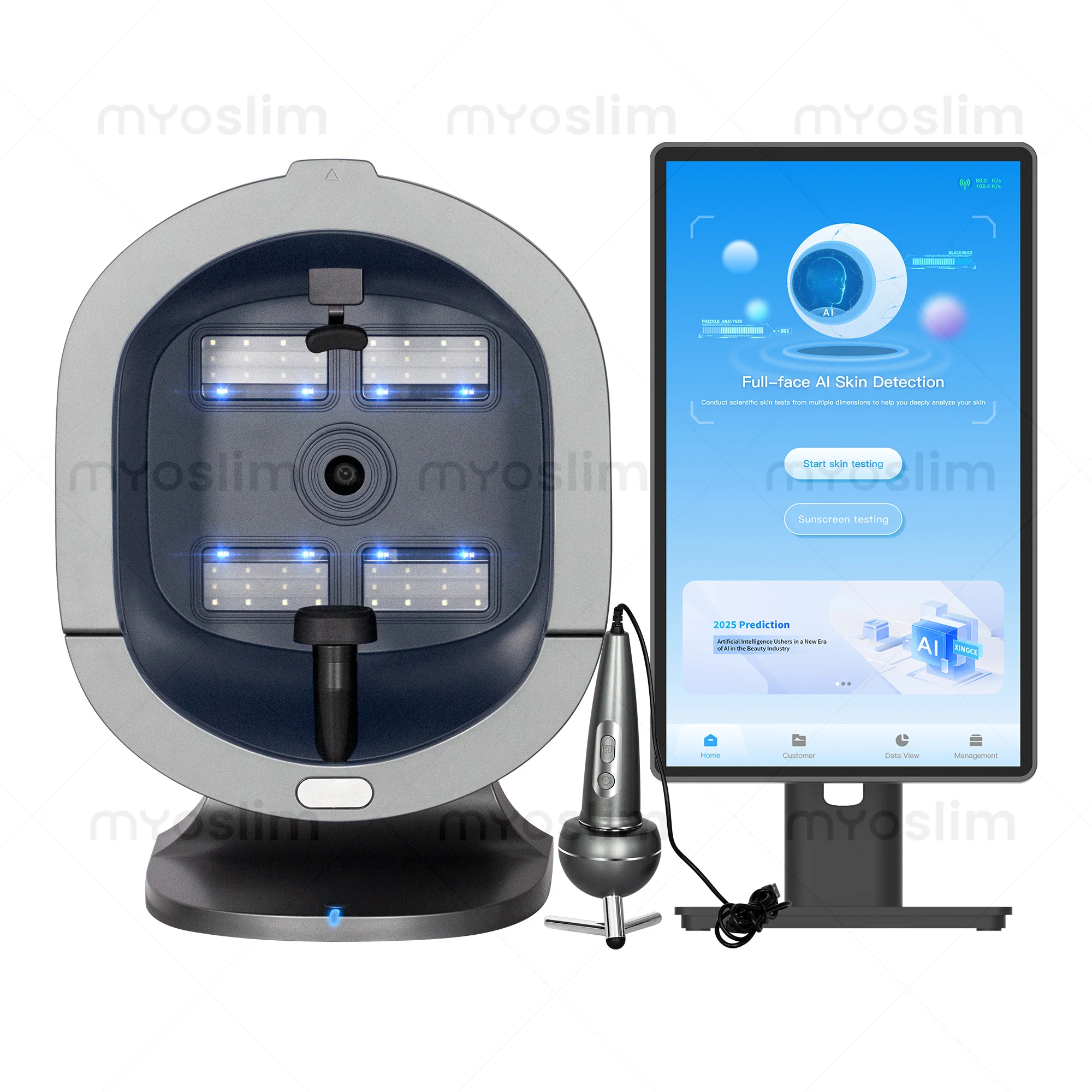 36million High-definition Pixel Industrial Camera Facial Skin Analysis And Detection Machine Spectrum Imaging Technology
36million High-definition Pixel Industrial Camera Facial Skin Analysis And Detection Machine Spectrum Imaging Technology