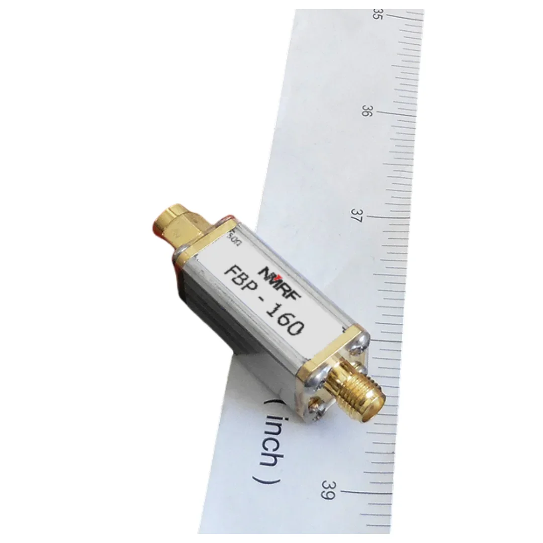 160MHz dedicated band LC bandpass filter, 1dB bandwidth 20MHz,SMA interface 
160MHz dedicated band LC bandpass filter, 1dB bandwidth 20MHz,SMA interface