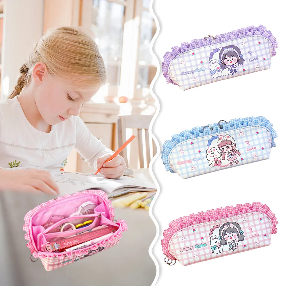 Creative PU Pencil Case Large Capacity Special Design Pen Bag Flip Multi-functional Office School Supplies Gift
Creative PU Pencil Case Large Capacity Special Design Pen Bag Flip Multi-functional Office School Supplies Gift