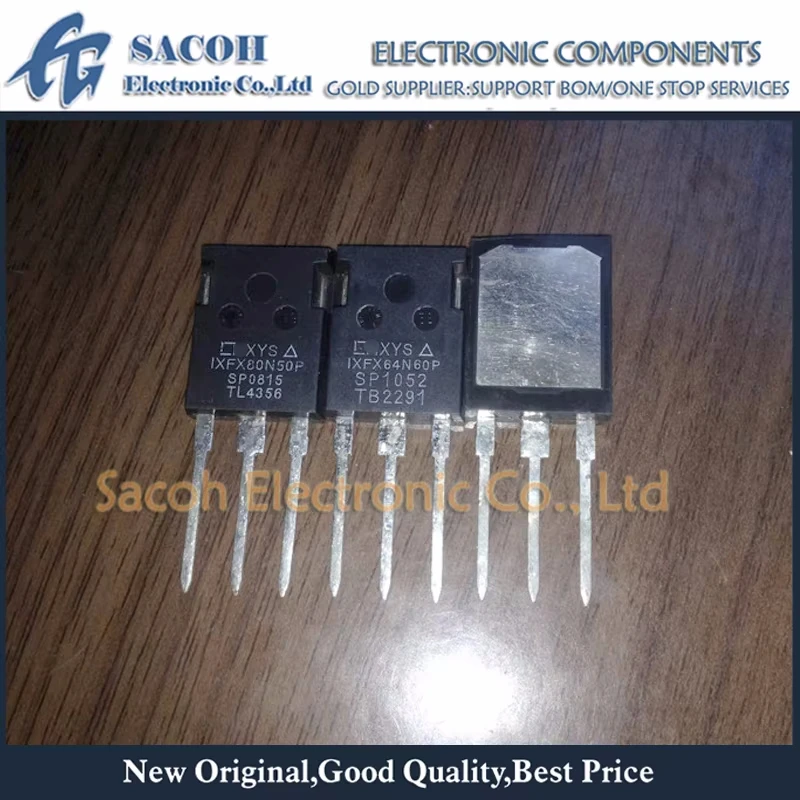 SACOH New Mosfet transisto 5Pcs/Lot IXFX64N60P IXFX64N60 OR IXFX64N60P3 IXFX64N60Q3 64N60 TO-247
SACOH New Mosfet transisto 5Pcs/Lot IXFX64N60P IXFX64N60 OR IXFX64N60P3 IXFX64N60Q3 64N60 TO-247