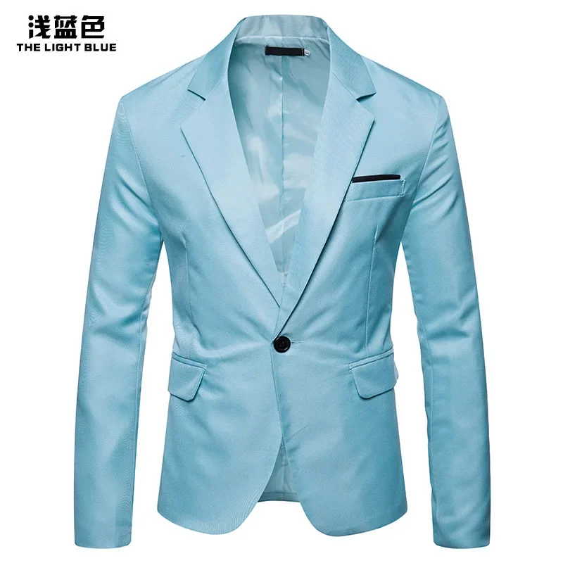 XX206Men's suit business casual single piece jacket Korean style slim fit foreign trade cross-border
XX206Men's suit business casual single piece jacket Korean style slim fit foreign trade cross-border