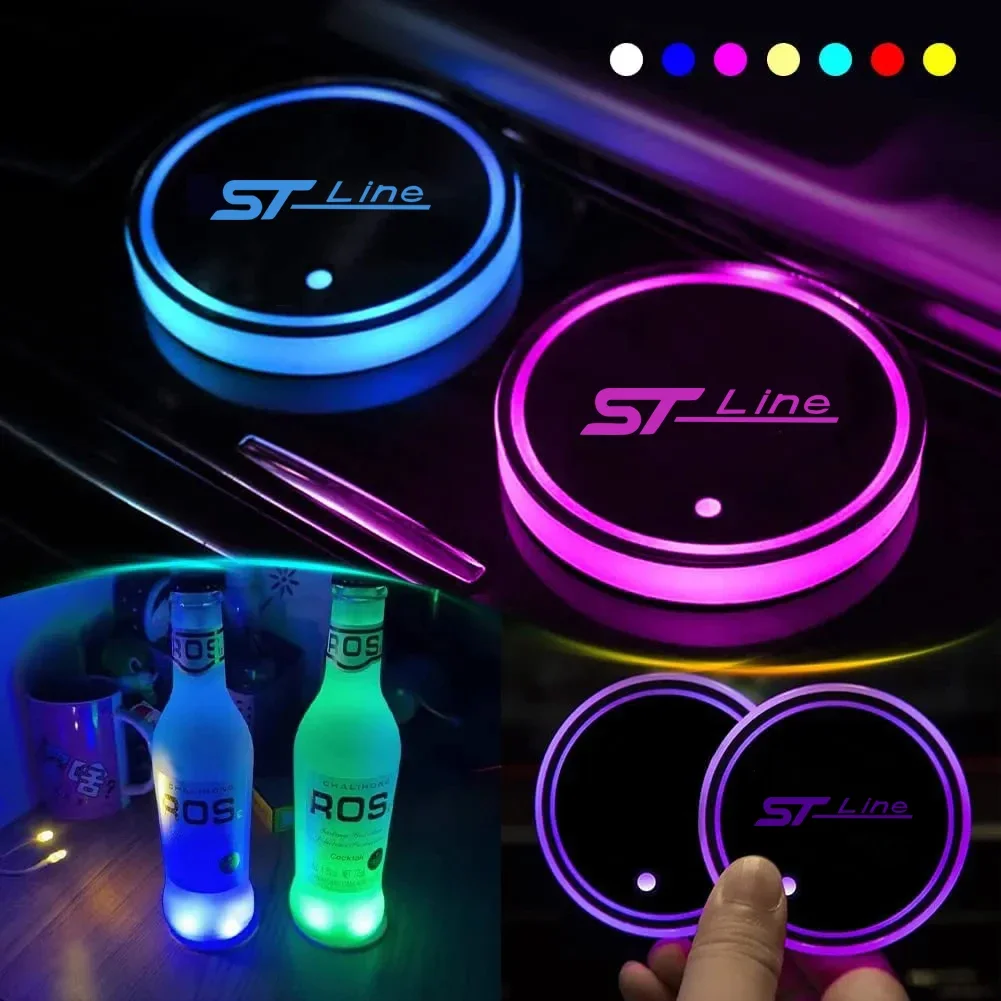 Car 7Colors Water Cup Coaster Holder Color Atmosphere lights For ST Line Ford FOCUS Mondeo Fiesta Kuga MK2 MK3 MK4 MK5 MK6 MK7 8
Car 7Colors Water Cup Coaster Holder Color Atmosphere lights For ST Line Ford FOCUS Mondeo Fiesta Kuga MK2 MK3 MK4 MK5 MK6 MK7 8