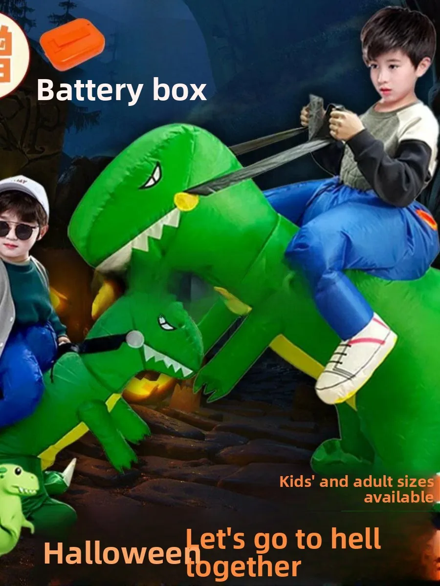 Iatable Dinosaur Costume Children's Performance Outfit Nursery ow loween Par ular Model Polyester Material
Iatable Dinosaur Costume Children's Performance Outfit Nursery ow loween Par ular Model Polyester Material