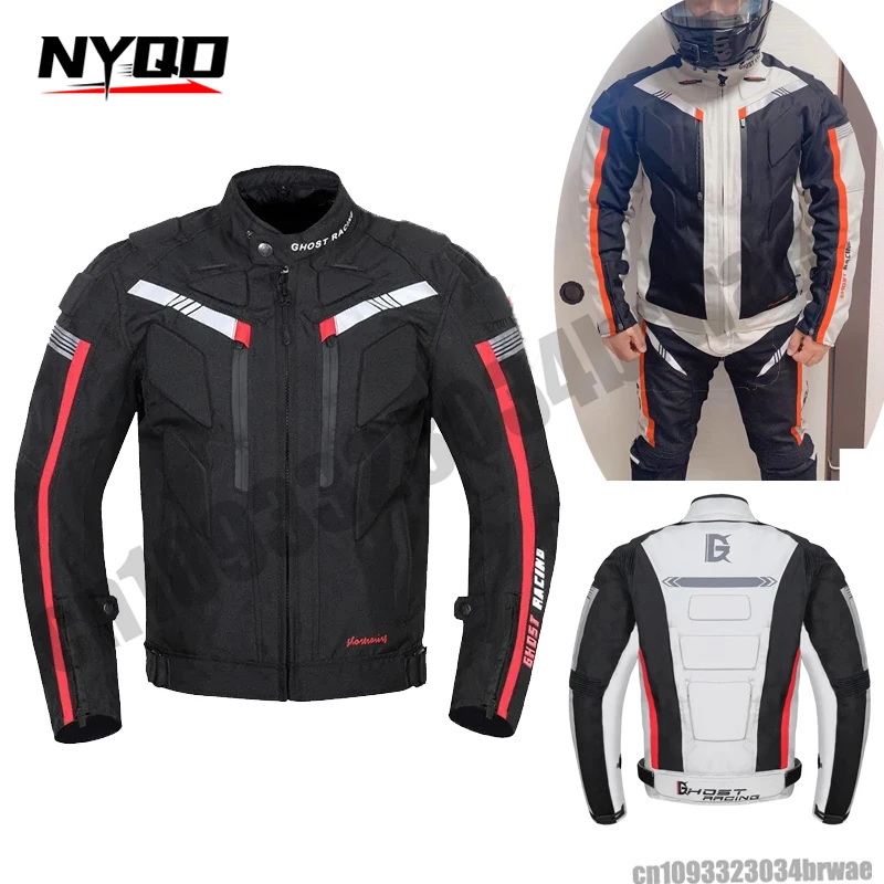 Мотоциклетная куртка, мужская одежда для езды на мотоцикле, гоночный раллийный костюм, мужские водонепроницаемые ветрозащитные внедорожные байкерские теплые куртки Chaquetas 
Мотоциклетная куртка, мужская одежда для езды на мотоцикле, гоночный раллийный костюм, мужские водонепроницаемые ветрозащитные внедорожные байкерские теплые куртки Chaquetas