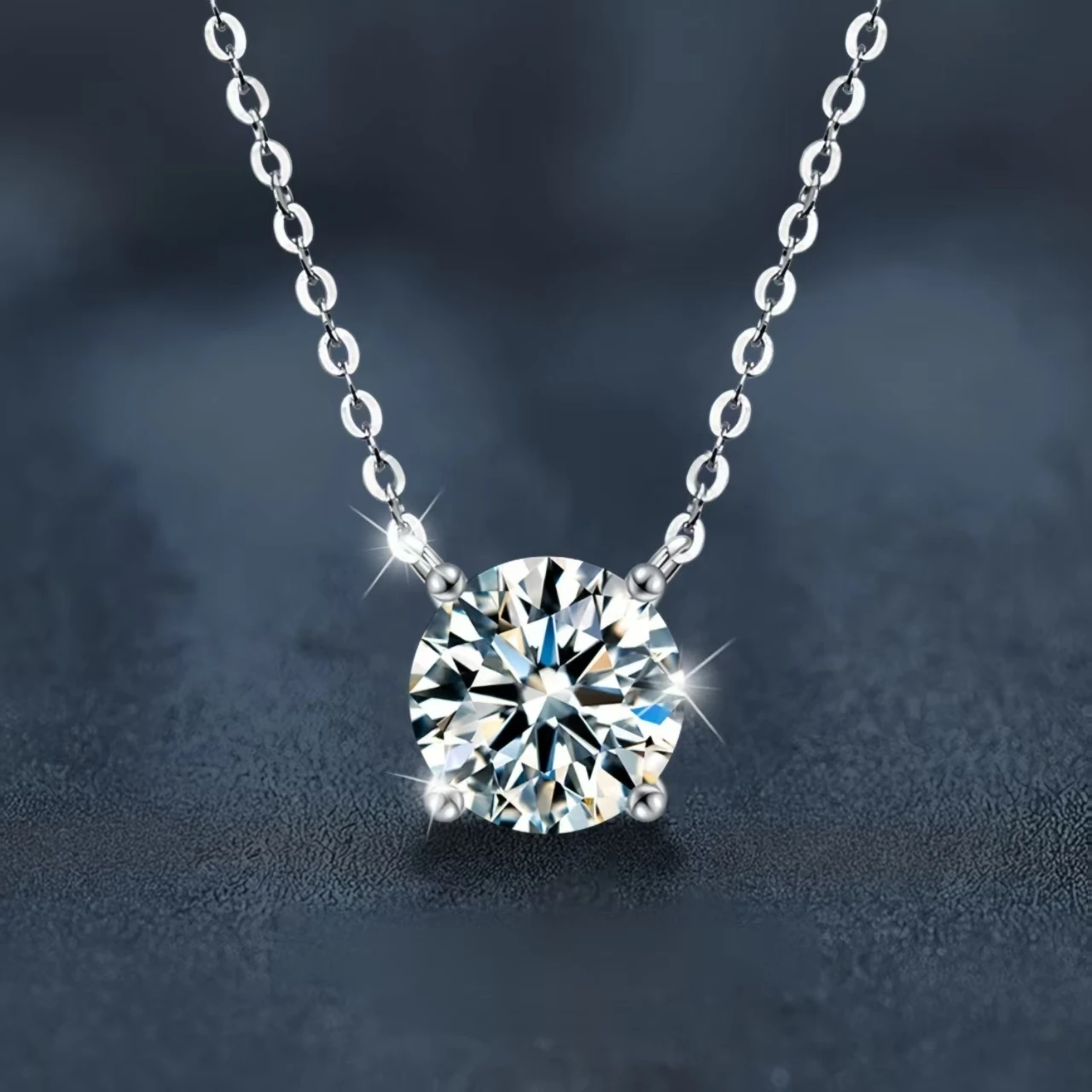 Moissanite Diamond 6.5mm 1Ct Necklace for Woman Pendant 925 Silver Necklace for Women Chains Party Bridal Fine Jewelry
Moissanite Diamond 6.5mm 1Ct Necklace for Woman Pendant 925 Silver Necklace for Women Chains Party Bridal Fine Jewelry