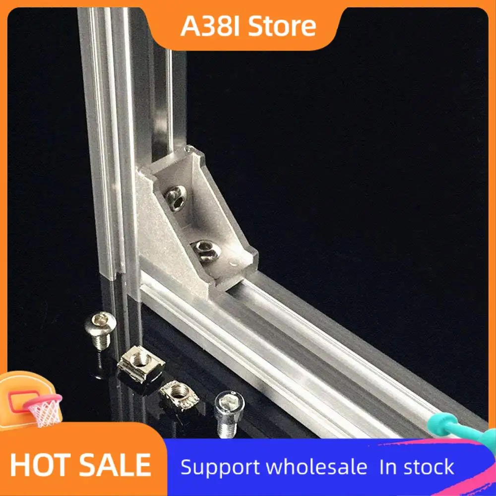 A38I 50Pcs M5 T Sliding Nut Zin-Plated Carbon Steel T Sliding Nut & 1Set 2020 Series Aluminum Profile Connector Set
A38I 50Pcs M5 T Sliding Nut Zin-Plated Carbon Steel T Sliding Nut & 1Set 2020 Series Aluminum Profile Connector Set