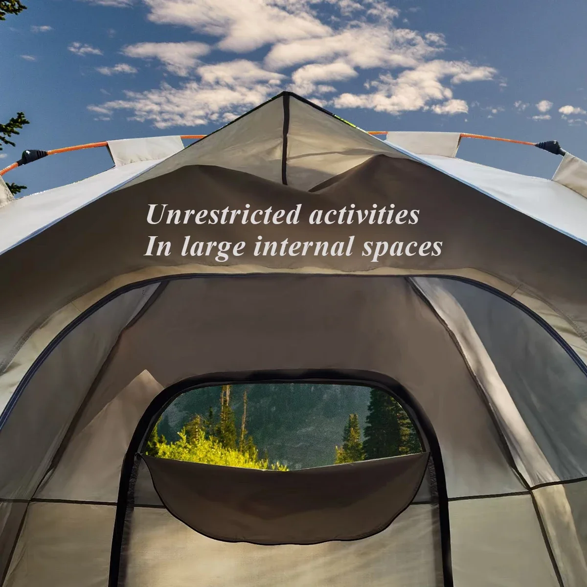 Outdoor Automatic Quick-opening Tent Fishing Beach Sunshine Shelter 4 person tents Two doors without windows
Outdoor Automatic Quick-opening Tent Fishing Beach Sunshine Shelter 4 person tents Two doors without windows