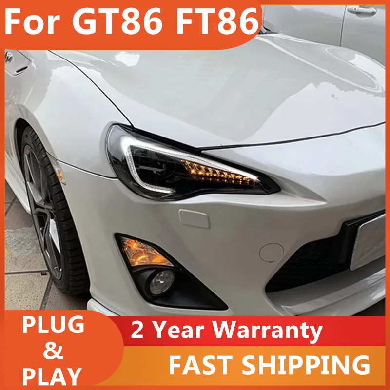 Car Styling for Toyota FT86 2012-2018 Subaru BRZ Headlights GT86 FT 86 GT 86 DRL Turn Signal Low High Beam Projector Lens
Car Styling for Toyota FT86 2012-2018 Subaru BRZ Headlights GT86 FT 86 GT 86 DRL Turn Signal Low High Beam Projector Lens