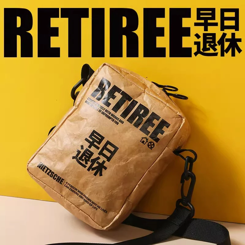 Retro Crossbody Bag Women Waterproof Dupont Paper Shoulder Bags Woman Purse Cellphone Bag Mini Messenger Bag Everyday Use
Retro Crossbody Bag Women Waterproof Dupont Paper Shoulder Bags Woman Purse Cellphone Bag Mini Messenger Bag Everyday Use