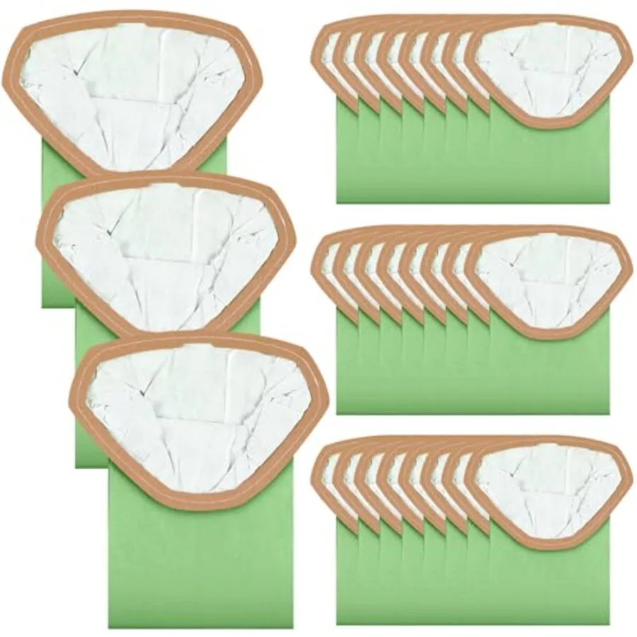 Micro Filter Bags Compatible with Proteam Backpack Vacuum Cleaner Filter Bags Replacement, Open Triangular Collar 6qt, 107314,
Micro Filter Bags Compatible with Proteam Backpack Vacuum Cleaner Filter Bags Replacement, Open Triangular Collar 6qt, 107314,