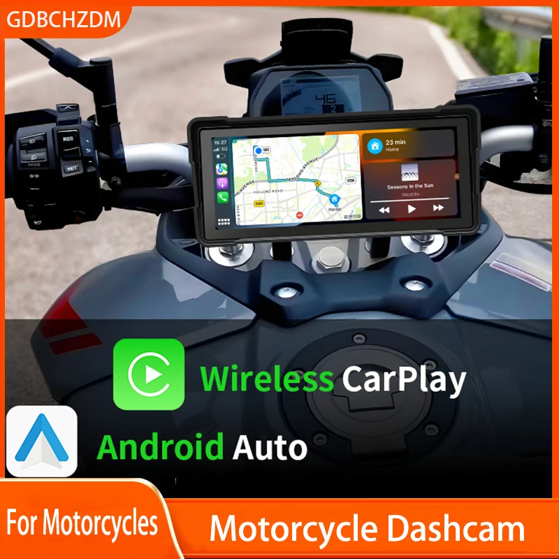 6.86 Inches Dual 1080P Motorcycle DVR Full Body Waterproof Moto Camera Bluetooth GPS Dash Cam Front Rear Driving Video Recorder
6.86 Inches Dual 1080P Motorcycle DVR Full Body Waterproof Moto Camera Bluetooth GPS Dash Cam Front Rear Driving Video Recorder