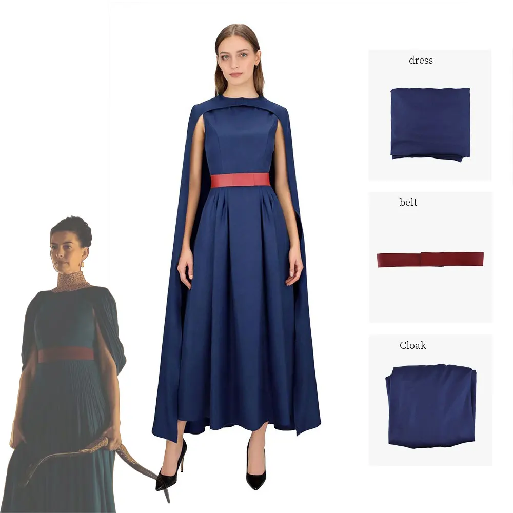 Movie Odyssey Cosplay Costume Penelope Ancient Greek Queen Dress Belt Cloak Suits Vintage Noble Lady Gown Themed Party Clothing
Movie Odyssey Cosplay Costume Penelope Ancient Greek Queen Dress Belt Cloak Suits Vintage Noble Lady Gown Themed Party Clothing
