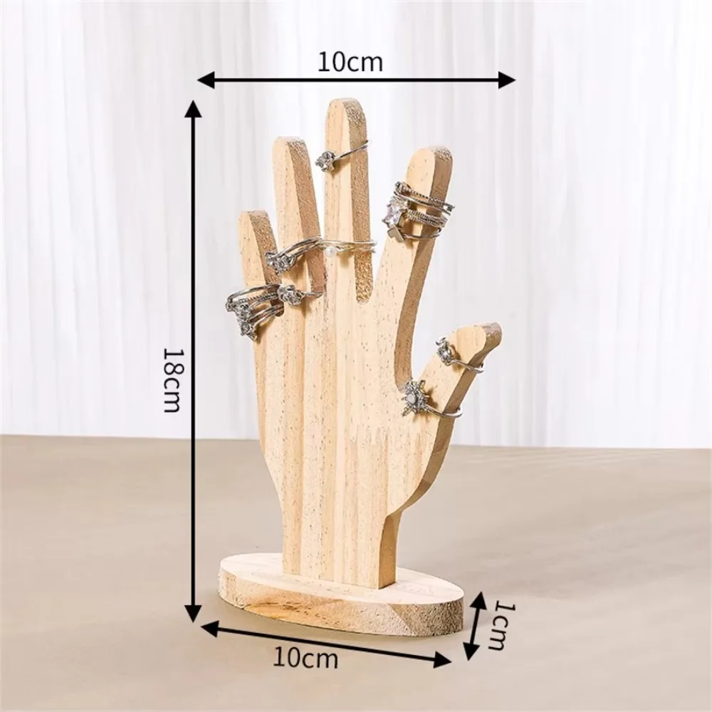 New Wooden Hand Form Display Stand Palm Shaped Mannequin Style Ring Storage Holder Desktop Sturdy Base Jewelry Organizer
New Wooden Hand Form Display Stand Palm Shaped Mannequin Style Ring Storage Holder Desktop Sturdy Base Jewelry Organizer
