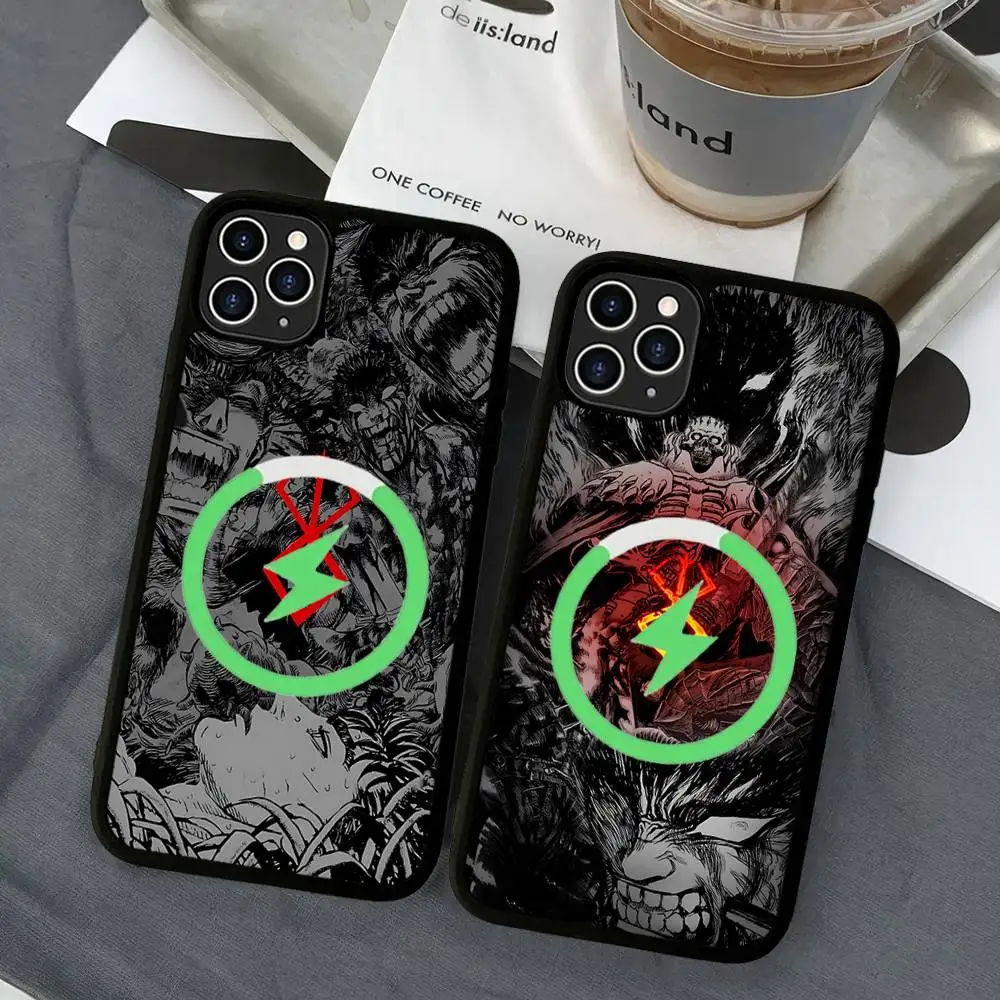 Anime Fashion Berserk Guts Phone Case For IPhone 17 16 15 14 13 12 11 Pro Max Plus Magsafe Magnetic Shell
Anime Fashion Berserk Guts Phone Case For IPhone 17 16 15 14 13 12 11 Pro Max Plus Magsafe Magnetic Shell