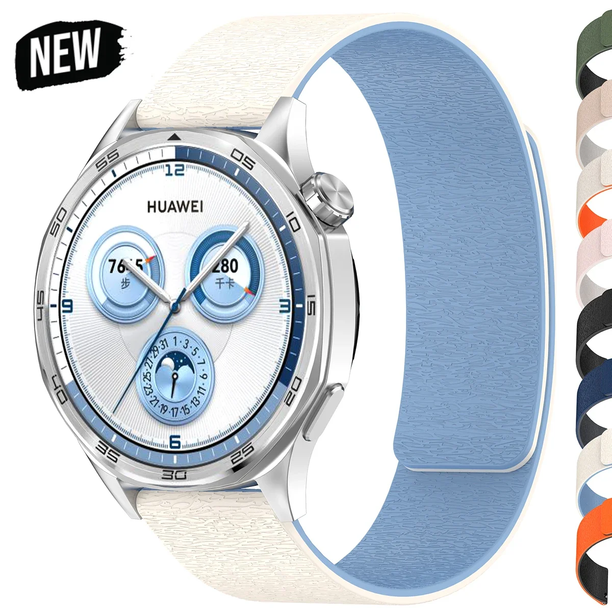 Sport Magnetic strap For Samsung Galaxy Watch 7 6 5 44 40mm 18mm 20mm 22mm Silicone Band for Huawei GT5 Correa Accessories
Sport Magnetic strap For Samsung Galaxy Watch 7 6 5 44 40mm 18mm 20mm 22mm Silicone Band for Huawei GT5 Correa Accessories