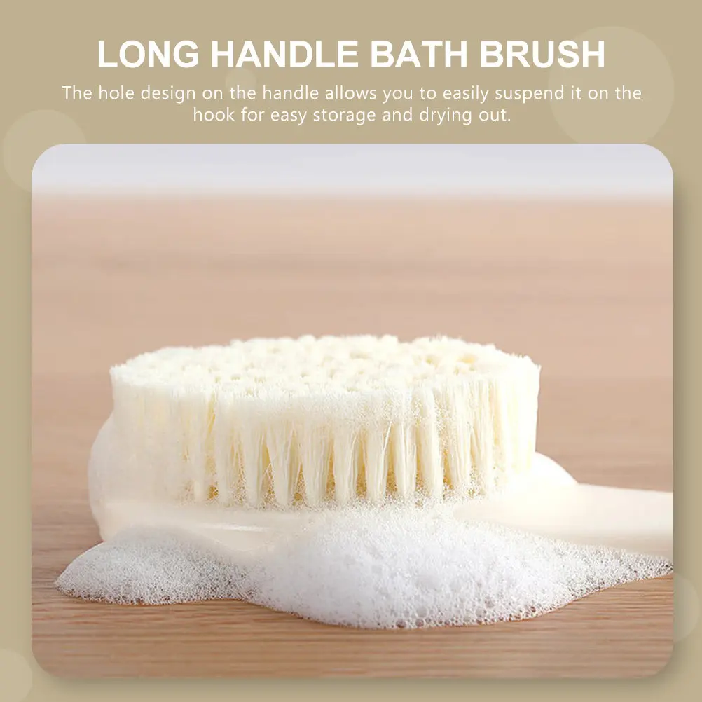 Bath Brush Long Handle Premium Material Ergonomic Back Cleaning Scrubber Bathing Body Brush Shower Back Scrubber Massage Bathing
Bath Brush Long Handle Premium Material Ergonomic Back Cleaning Scrubber Bathing Body Brush Shower Back Scrubber Massage Bathing