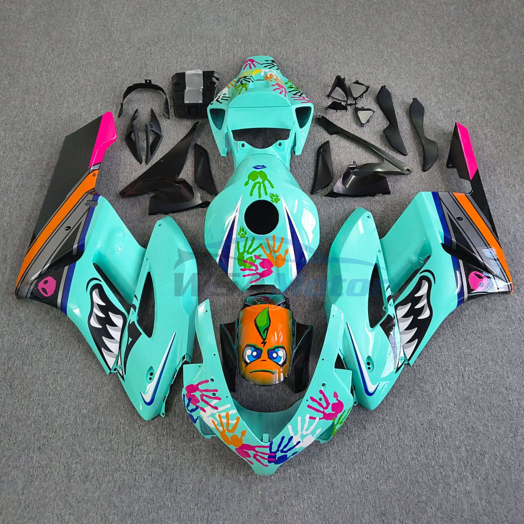 Suitable For HONDA CBR1000RR 2004 2005 SC57 CBR1000 RR Motorcycle Shell Fairings Spoiler Body ABS Injection Molding
Suitable For HONDA CBR1000RR 2004 2005 SC57 CBR1000 RR Motorcycle Shell Fairings Spoiler Body ABS Injection Molding