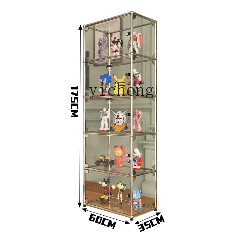 ZK multi-layer glass figure cabinet ins dining side cabinet display cabinet bookcase light luxury home accessories
ZK multi-layer glass figure cabinet ins dining side cabinet display cabinet bookcase light luxury home accessories