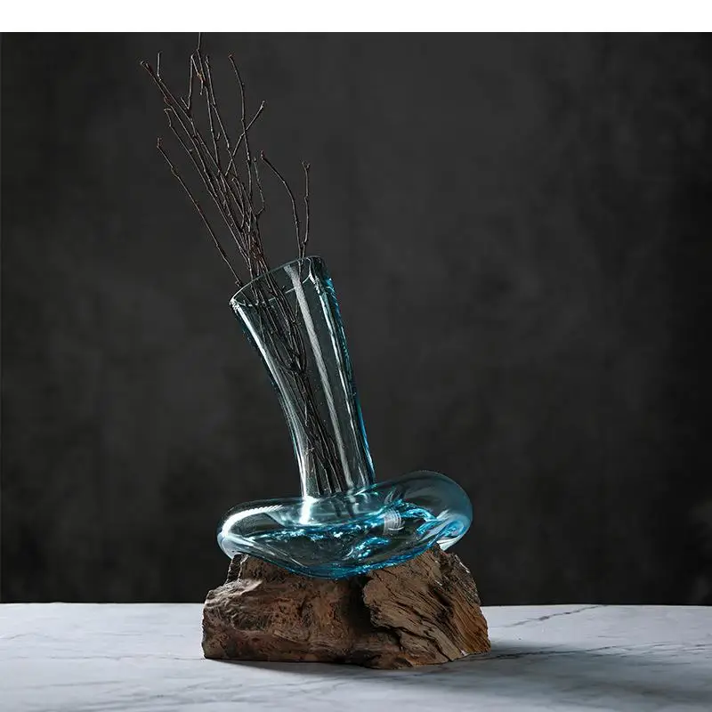 Transparent Blue Water Droplets Glass Vase Hydroponics Flowers Vases Flower Arrangement Desk Decoration Modern Decor
Transparent Blue Water Droplets Glass Vase Hydroponics Flowers Vases Flower Arrangement Desk Decoration Modern Decor