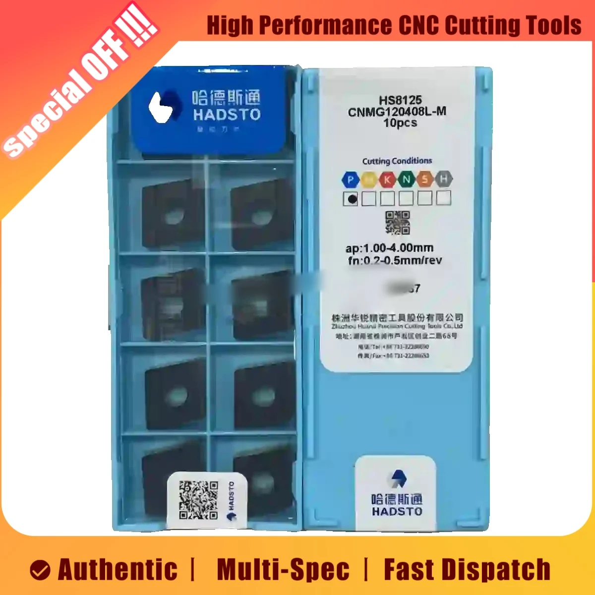 Оригинальный CNMG CNMG12 CNMG1204 CNMG120404 CNMG120408 CNMG120412 MT HS8125 HS8115 Токарное лезвие с отрицательным углом
Оригинальный CNMG CNMG12 CNMG1204 CNMG120404 CNMG120408 CNMG120412 MT HS8125 HS8115 Токарное лезвие с отрицательным углом