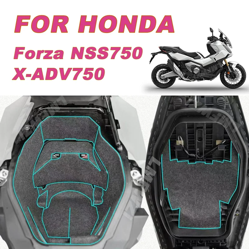 For HONDA XADV750 FORZA NSS750 Motorcycle Rear Trunk Cargo Seat Bucket Liner Cushion Protector Accessories
For HONDA XADV750 FORZA NSS750 Motorcycle Rear Trunk Cargo Seat Bucket Liner Cushion Protector Accessories