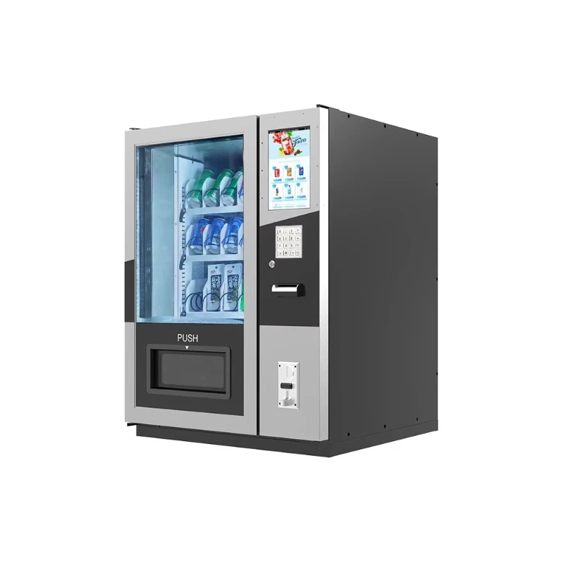 Customized Touch Screen Operation Snack Vending Machine Automatic Intelligent Drink Dispenser High Efficiency For Mall Office
Customized Touch Screen Operation Snack Vending Machine Automatic Intelligent Drink Dispenser High Efficiency For Mall Office