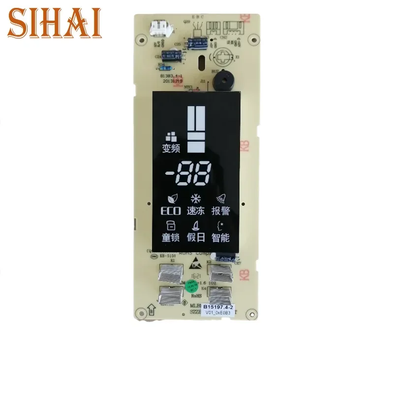 new for MeiLing Refrigerator Computer board B15197.4-2 Display panel touchpad Power supply board Control board
new for MeiLing Refrigerator Computer board B15197.4-2 Display panel touchpad Power supply board Control board