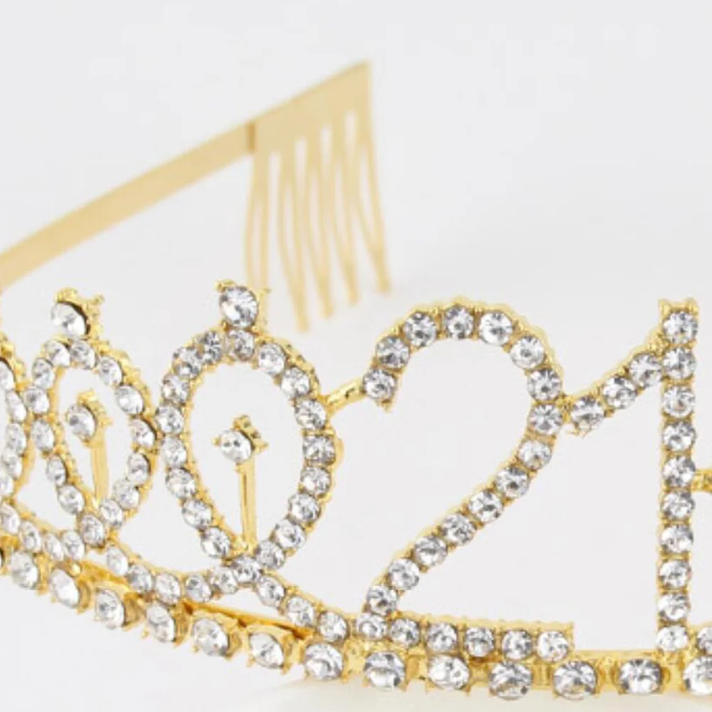 1pc Birthday Crown Girls Mom Rhinestone Number Alloy Hair Accessories Stable Wearing Party Engagement Glamorous Queen
1pc Birthday Crown Girls Mom Rhinestone Number Alloy Hair Accessories Stable Wearing Party Engagement Glamorous Queen