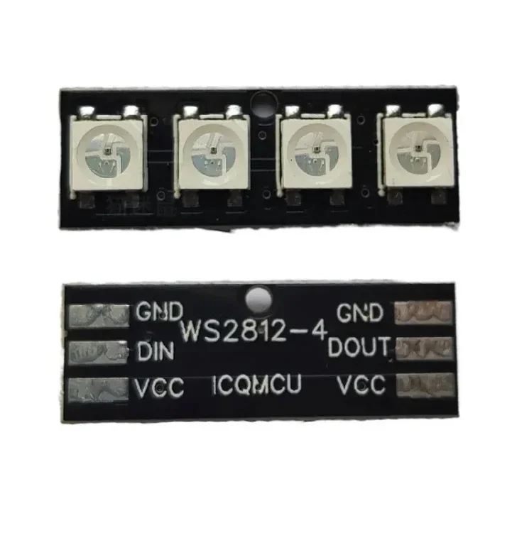 1PCS 4 bit WS2812 light bead module strip light bar full-color driving slide lamp development board module SCM
1PCS 4 bit WS2812 light bead module strip light bar full-color driving slide lamp development board module SCM