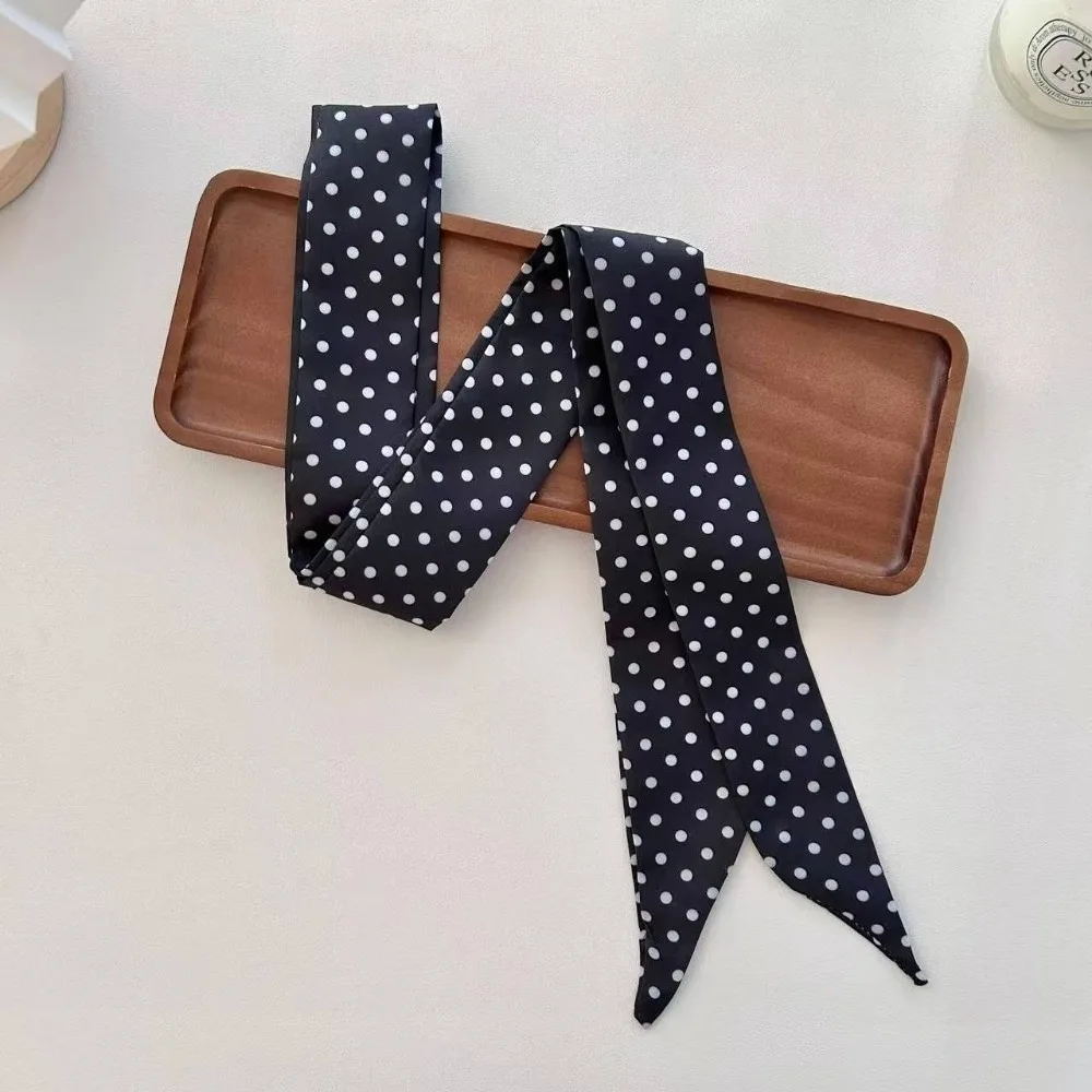 Vintage Versatile Polka Dot Scarf Korean Version Streetwear Style Long Scarf Neck Scarf for Women
Vintage Versatile Polka Dot Scarf Korean Version Streetwear Style Long Scarf Neck Scarf for Women