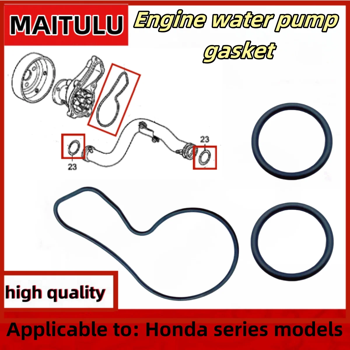 iron water pipe sealing rubber ring19222-RNA-A00 engine water pump sealant is suitable for Civic FA1 Accord CP1 CR-V 2.0L
iron water pipe sealing rubber ring19222-RNA-A00 engine water pump sealant is suitable for Civic FA1 Accord CP1 CR-V 2.0L